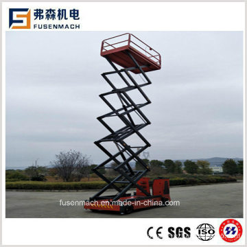 0.5t Mobile Scissor Lift with 11m Lifting Capacity Sjz0.5-11